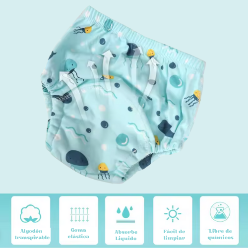 Ropa interior para aprender a ir al baño